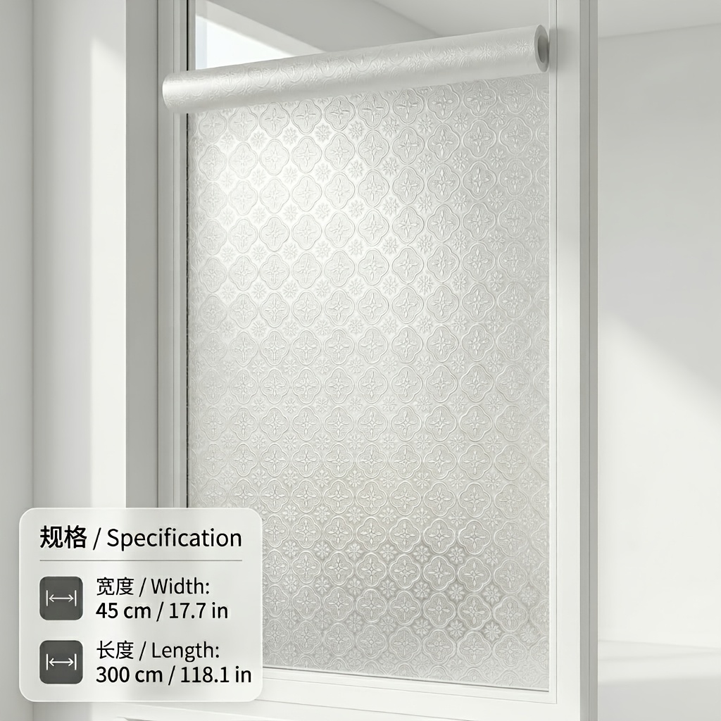 Commercial Kitchen Swing Door - Film de fenêtre givré pour la