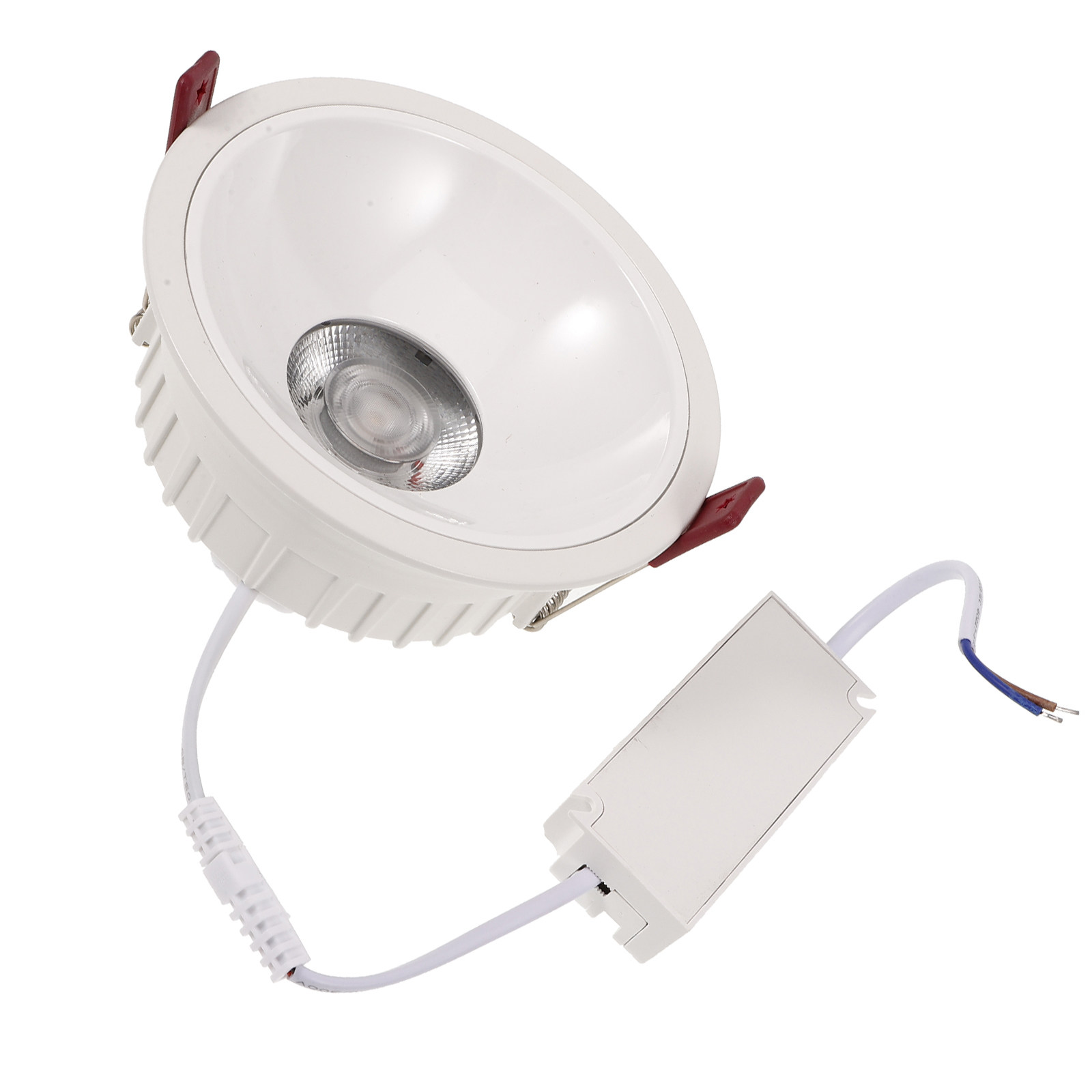 Commercial Kitchen Lighting - Plafonnier encastré rond en alliage d'aluminium,
