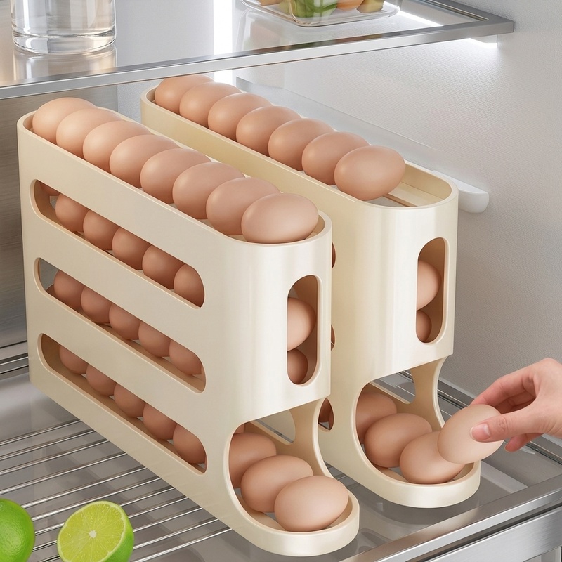 Commercial Kitchen Swing Door - Boîte de rangement pour œufs à