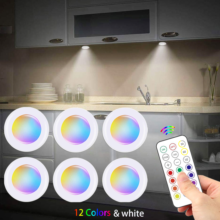 Commercial Kitchen Lighting - Lampe LED RGB sous-meuble, 13 couleurs,