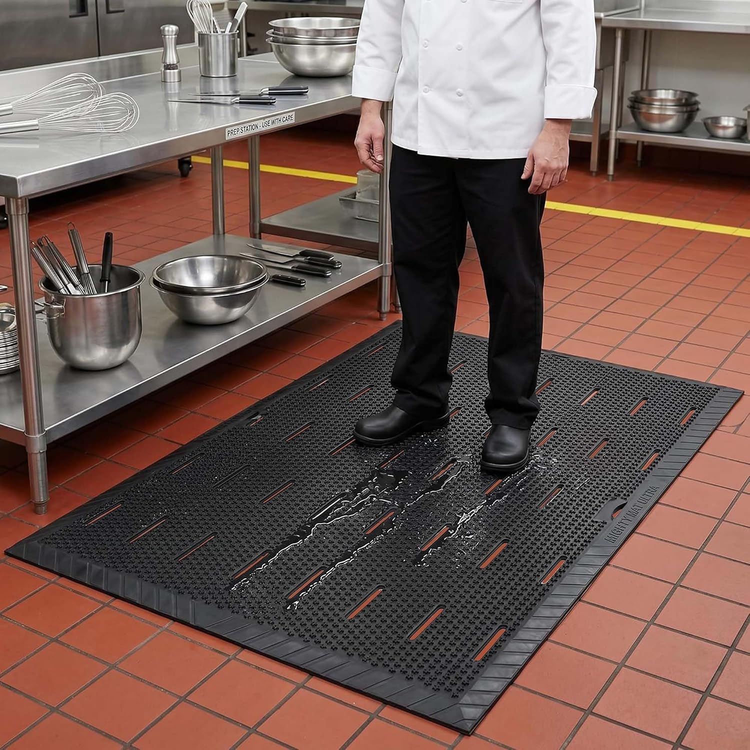 Commercial Kitchen Mats Anti Fatigue - Tapis de sol en caoutchouc 47
