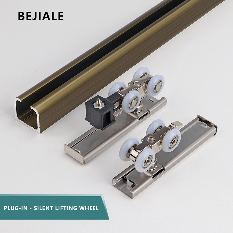 Commercial Kitchen Swing Door - Roue suspendue pour porte en bois,