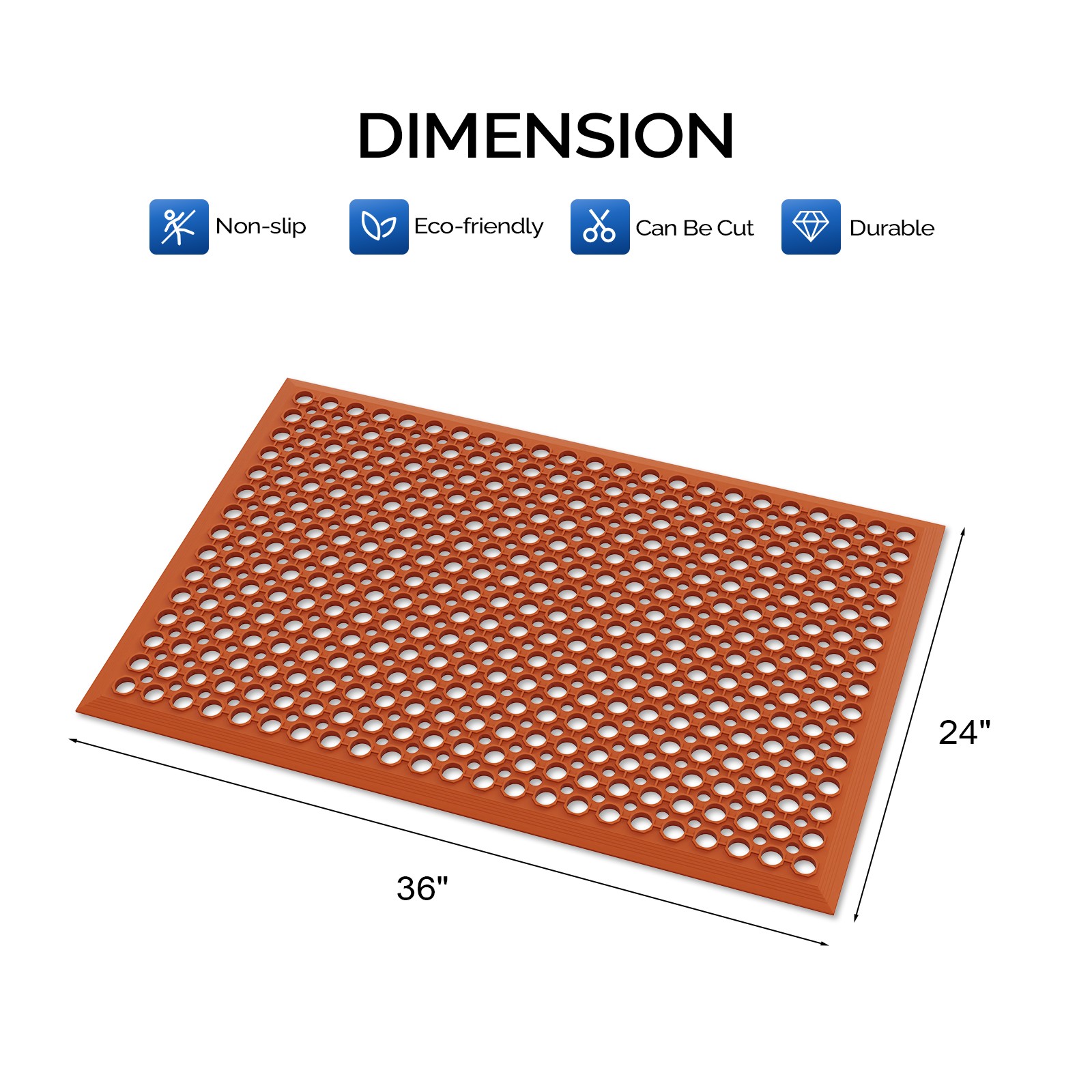 Tapis anti-fatigue de qualité  - Commercial Kitchen Mats Anti Fatigue avis et prix
