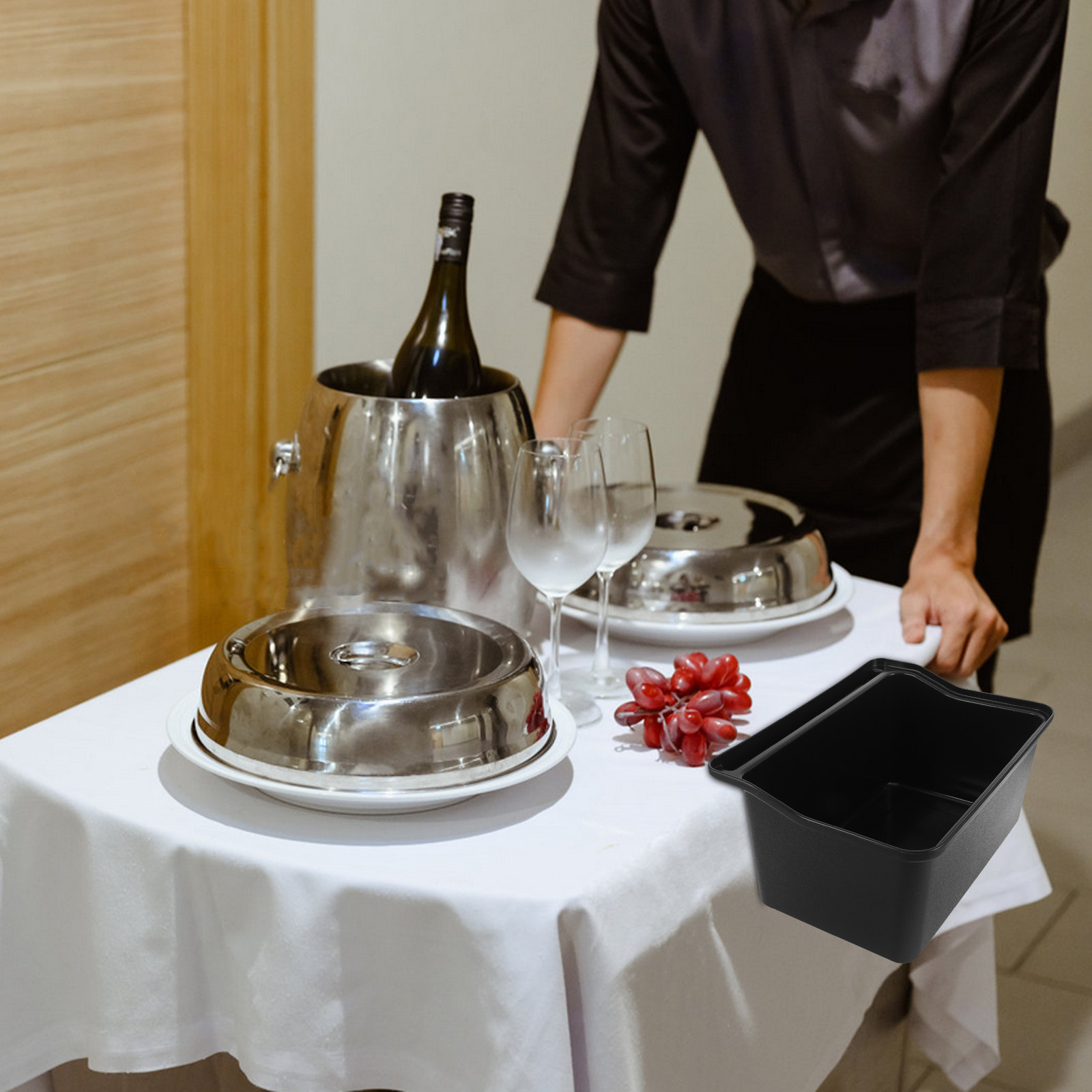 Chariot de ménage, seau utilit - Commercial Kitchen Bin avis et prix