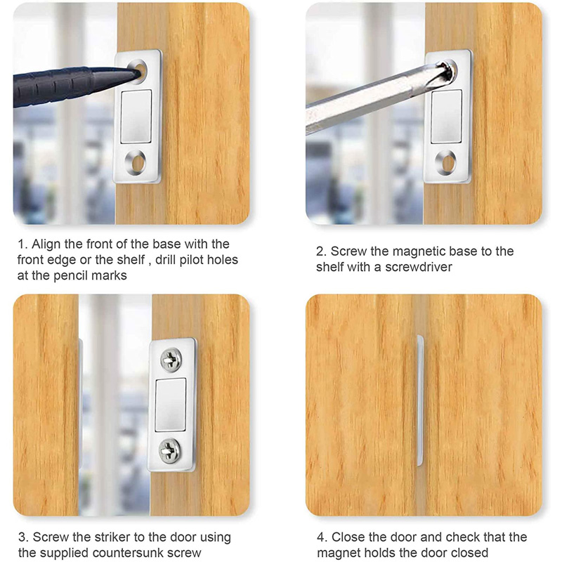 Loquet magnétique de porte d'a - Commercial Kitchen Swing Door avis et prix
