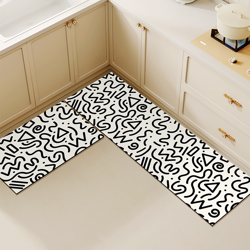Tapis De cuisine Long en cuir  - Commercial Kitchen Mats Anti Fatigue avis et prix