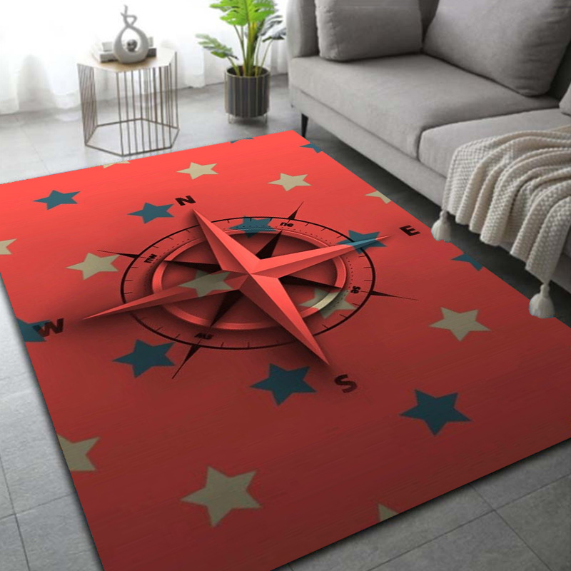 Carte de boussole rétro, carte - Commercial Kitchen Non Slip Flooring avis et prix