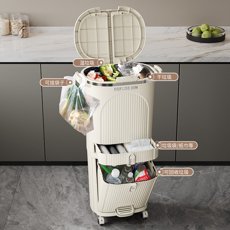 ‌ Poubelle de cuisine à pédale - Commercial Kitchen Bin avis et prix