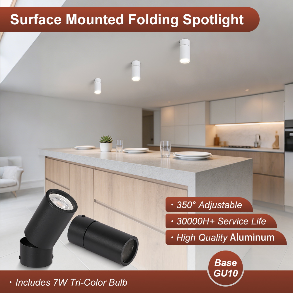 Spot lumineux LED pliable GU10 - Commercial Kitchen Lighting avis et prix