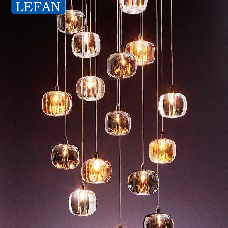 Lustre LED en Cristal moderne  - Commercial Kitchen Lighting avis et prix