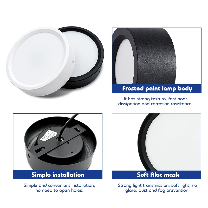 LED Downlight 9W 12W 15W 18W A - Commercial Kitchen Lighting avis et prix