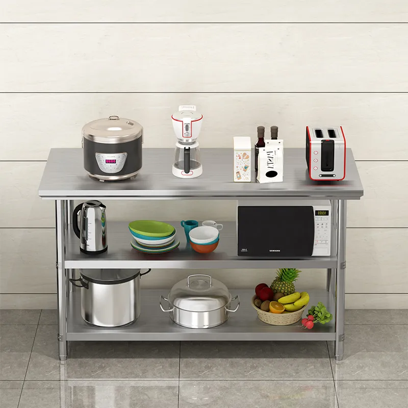Plan de travail en acier inoxy - Commercial Kitchen Prep Table avis et prix
