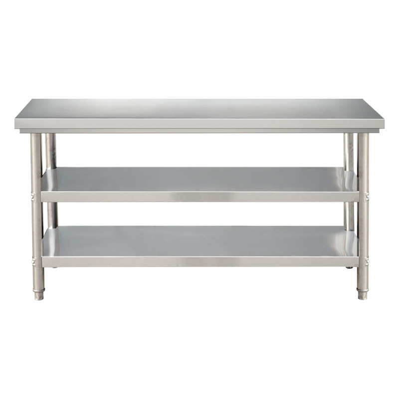 Table de travail double couche - Commercial Kitchen Prep Table avis et prix