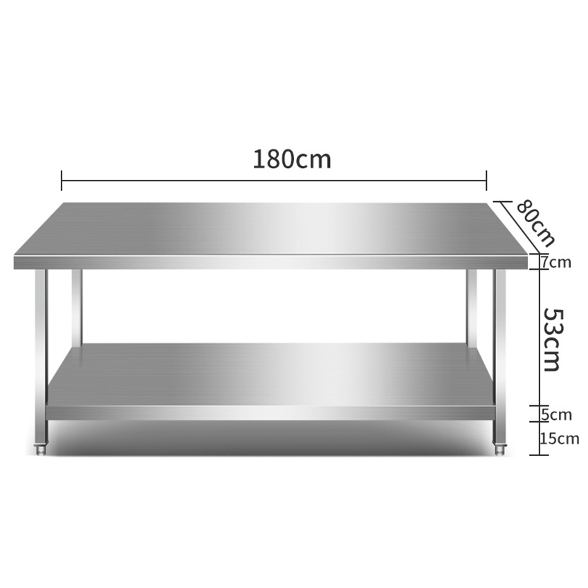 Table de travail de cuisine co - Commercial Kitchen Prep Table avis et prix